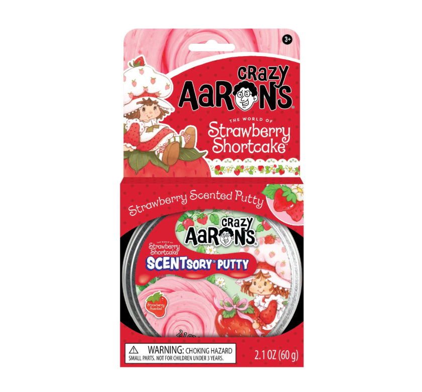 Strawberry Shortcake Thinking Putty by Crazy Aaron's