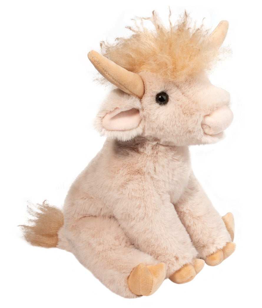 Laddie Cream Highland Cow Soft by Douglas #4812