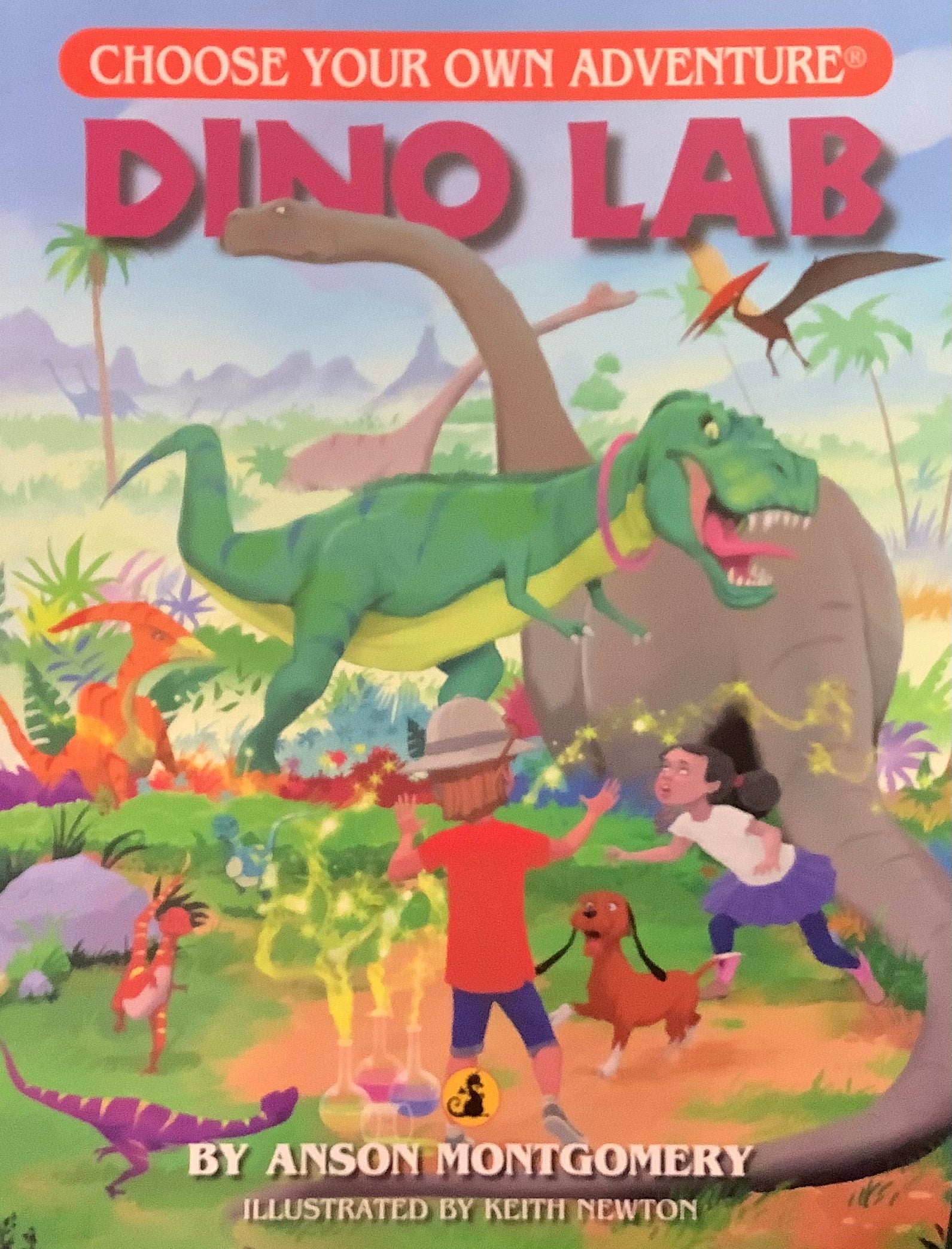 Dino Lab Choose Your Own Adventure