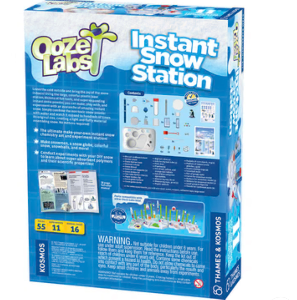 Ooze Labs: Instant Snow Station by Thames & Kosmos #550053