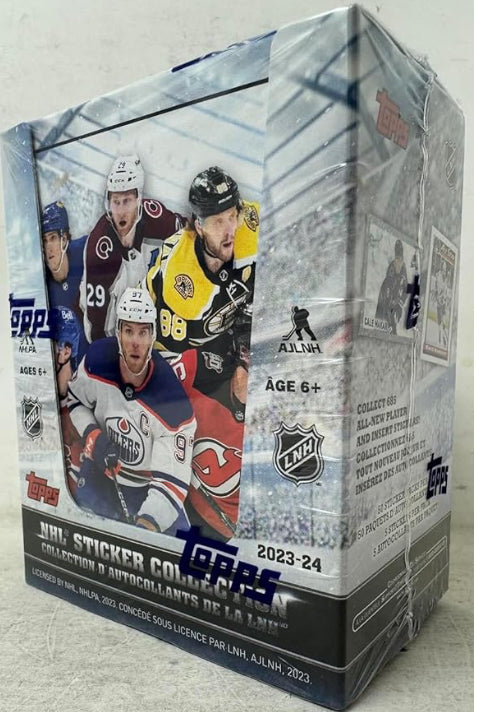 Topps NHL Sticker Collection packs 2023-2024