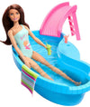 Barbie Pool With Brunette Doll # HRJ75
