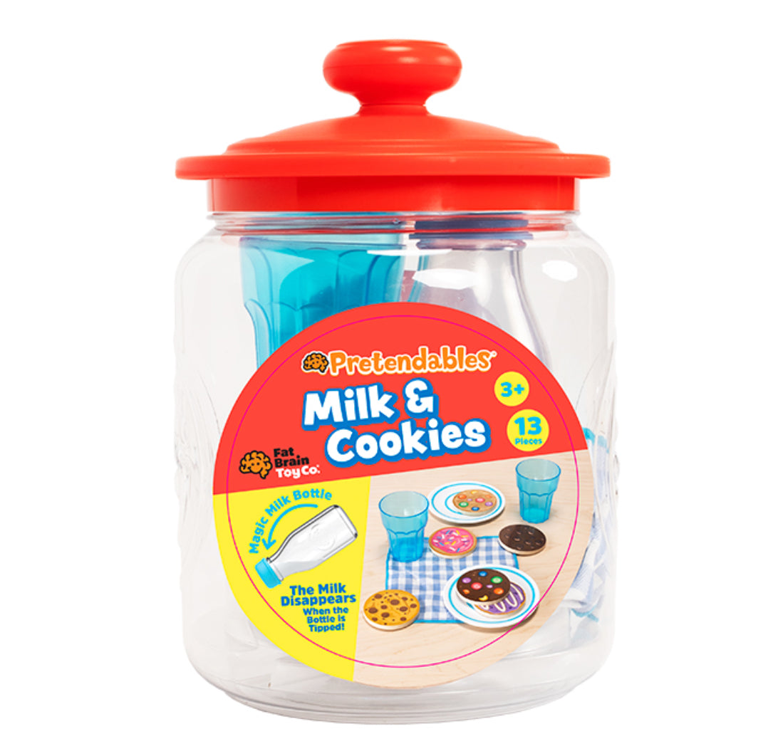 Pretendables Milk & Cookies Set by Fat Brain Toys # FA483-1