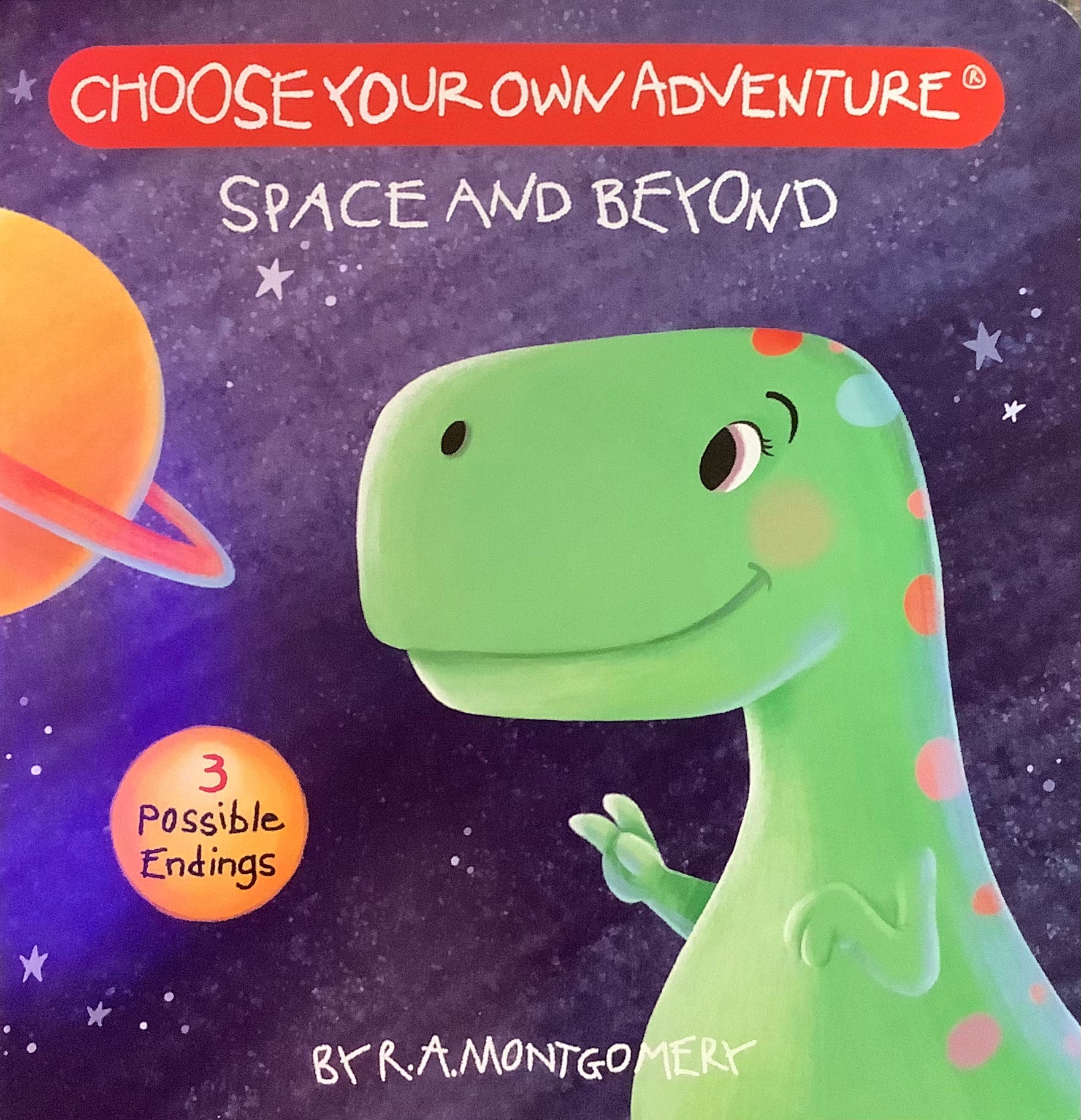 Space & Beyond Choose Your Own Adventure Board Book