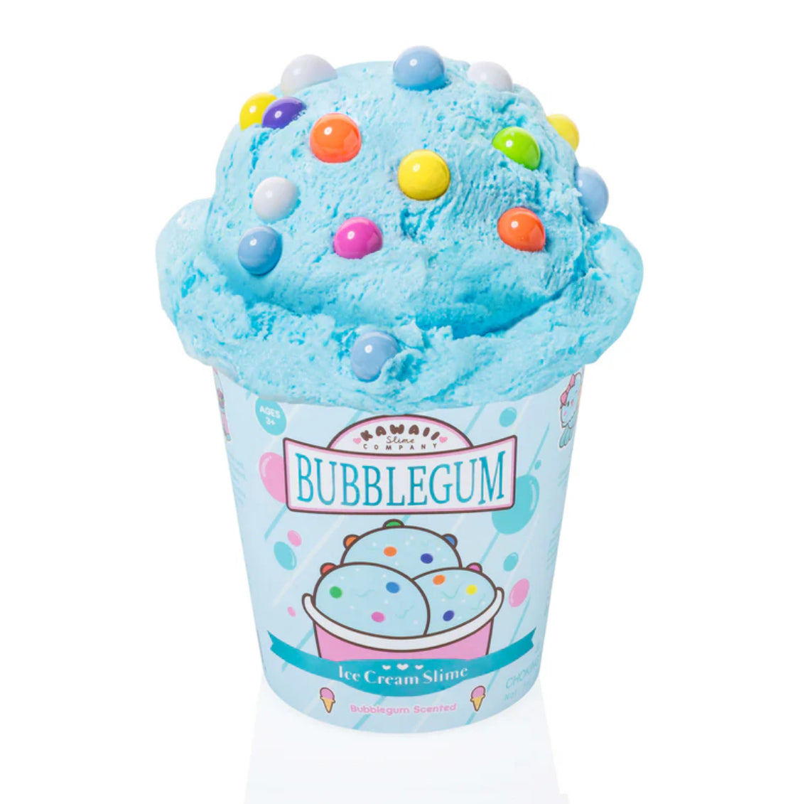 Bubblegum Scented Ice Cream Slime by Kawaii Slime