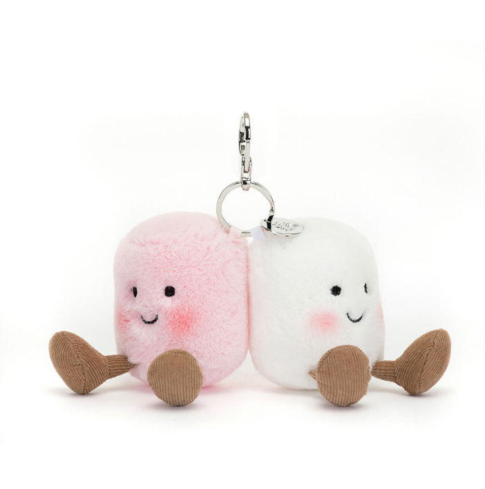 Amuseables Pair of Marshmallows Bag Charm by Jellycat #APM4BC