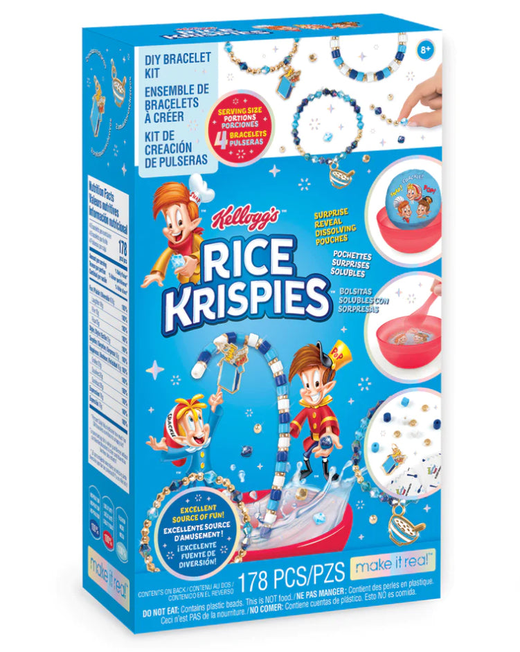 Cereal-sly Cute Rice Krispies DIY Bracelet Kit by Make It Real #1773