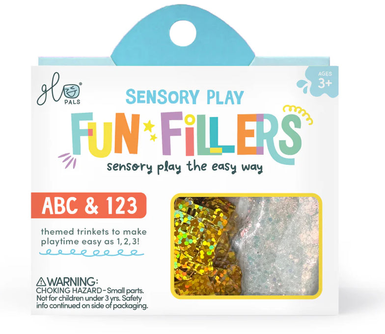 Sensory Play Fun Fillers ABC 123 By Glo Pals