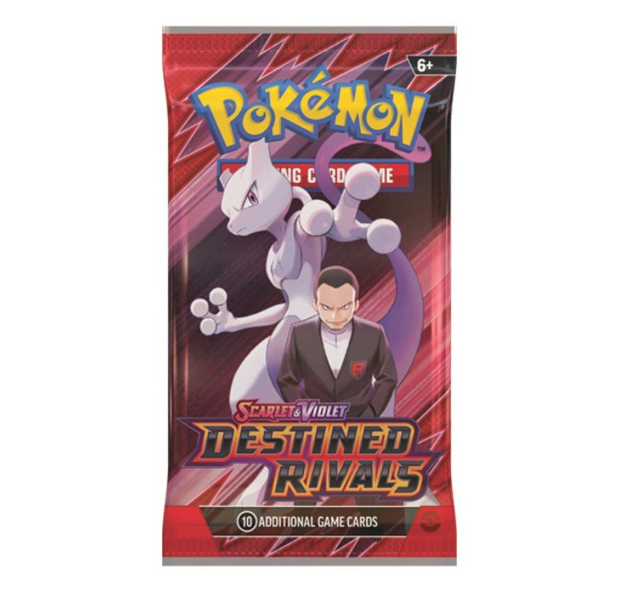 Pokémon Scarlet & Violet Destined Rivals Booster Pack Assortment 10 Cards