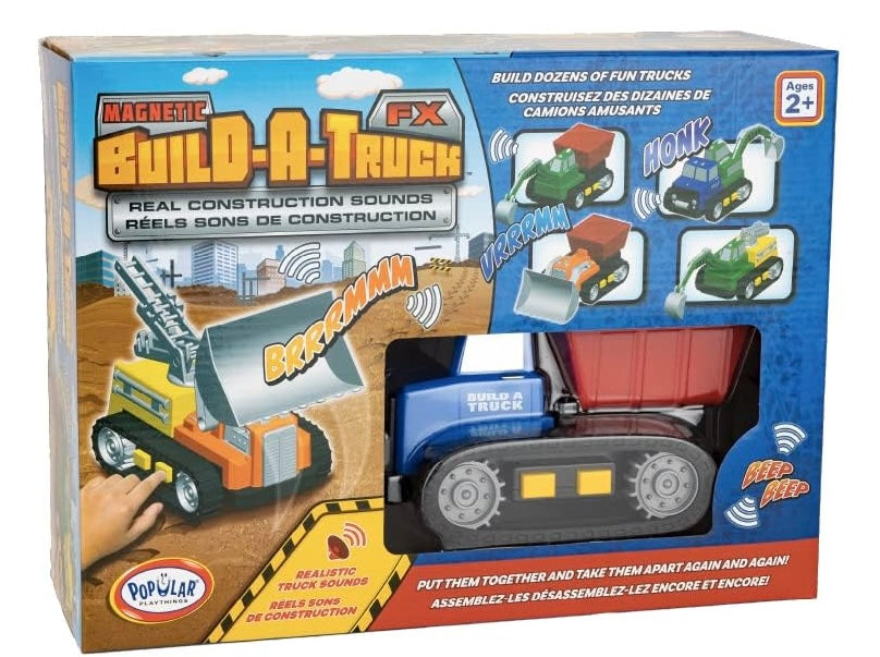 Magnetic Build-A-Truck Construction by Popular Playthings