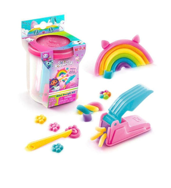Gabby’s Dollhouse Rainbow Dough Kit