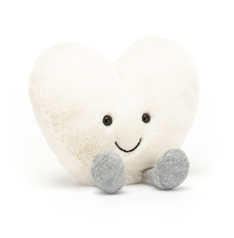 Amuseables Cream Heart Small by Jellycat #A6CRH