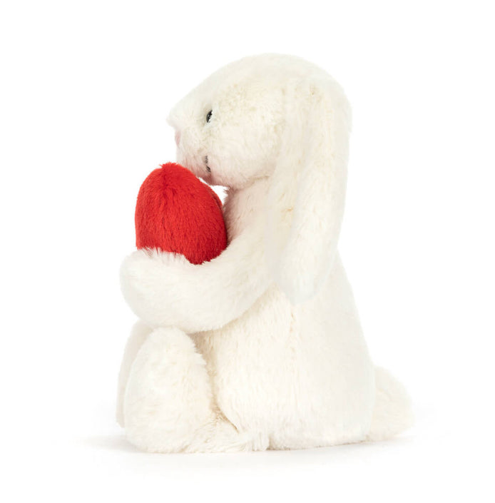 Bashful Red Love Heart Bunny by Jellycat #BB3LOVE