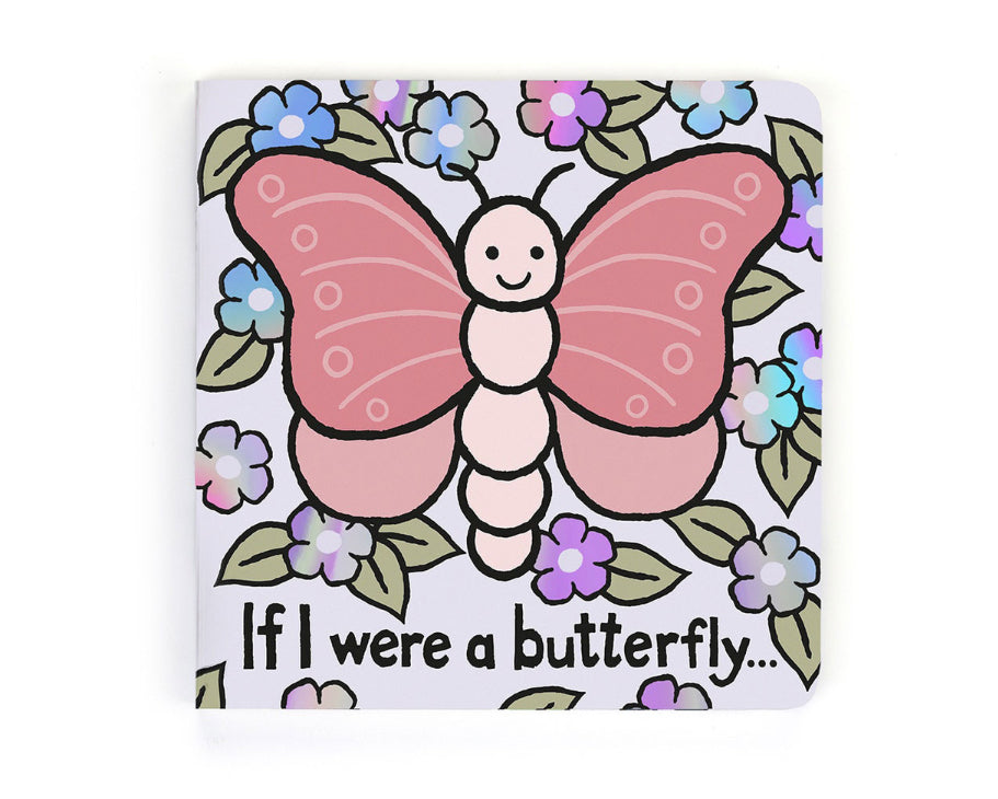If I Were A Butterfly Board Book by Jellycat #BB444BUT