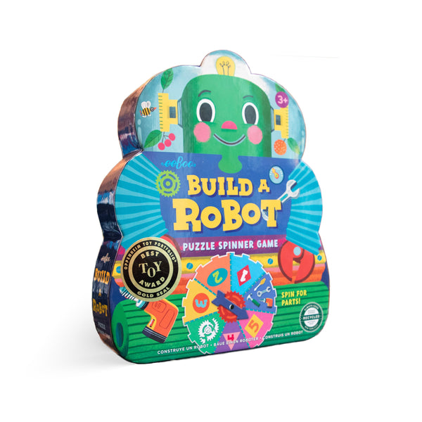 Build A Robot Shaped Spinner Game by eeBoo # GMSRB