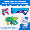 PoppinColorz Blazin' Blue Color Bubbles - 4-pack Refills by South Beach Bubbles
