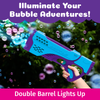 PoppinColorz Spectra: Rechargeable Color Bubble Blaster by South Beach Bubbles #SBB520