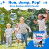 PoppinColorz Blazin' Blue Color Bubbles - 8 Party Favors by South Beach Bubbles