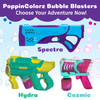 PoppinColorz Spectra: Rechargeable Color Bubble Blaster by South Beach Bubbles #SBB520