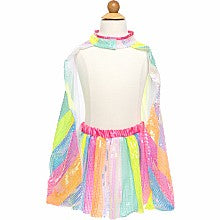 Stripy Sequins Cape- Size 4/6 by Great Pretenders # 50505