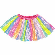 Stripy Sequins Skirt- Size 4/6 by Great Pretenders # 40805