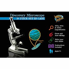 Discovery Microscope - 30 pc Set in Case by Heebie Jeebies