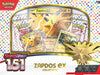 Pokémon 151 Zapdos EX Collection