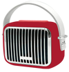 Retro Mini Wireless Bluetooth Speaker Red by Tech Brands