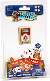 World’s Smallest Playing Cards by Super Impulse #5167