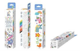 Haku Yoka Coloring Roll Unicorn Kit by DAM #7333068