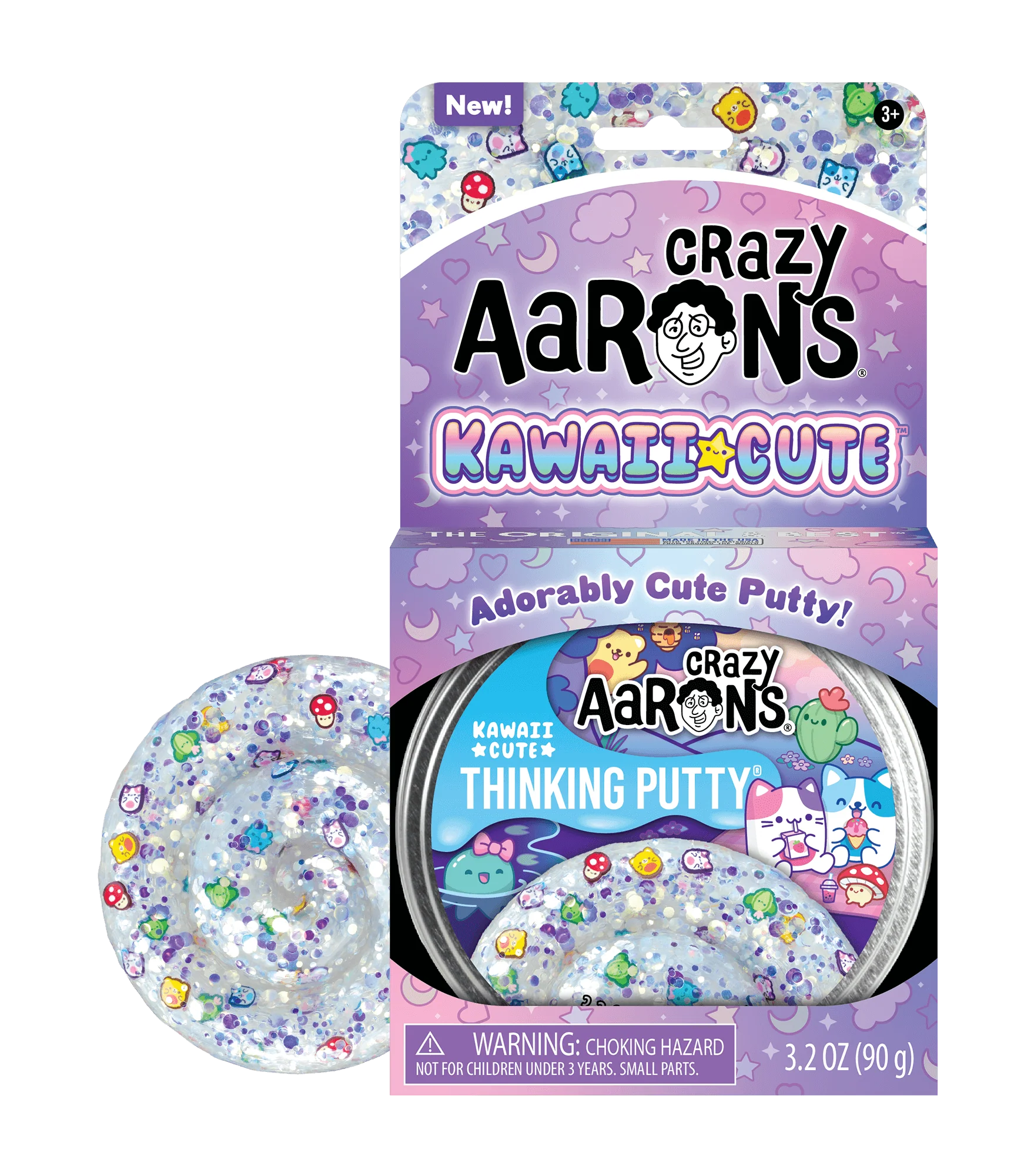 Kawaii Cute 4” Thinking Putty by Crazy Aaron’s #KC020