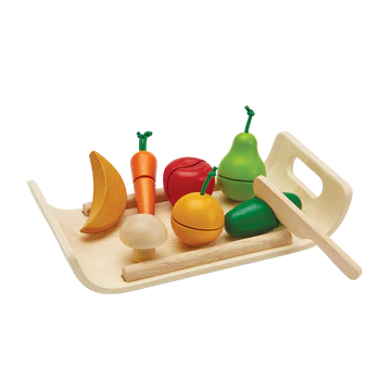 Assorted Fruit & Vegetables by Plan Toys #341604