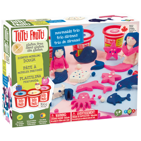 Tutti Fruitti Mermaid Trio by Family Games America #BJTT17061