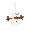 Festive Folly Snowman by Jellycat #FFH6SN