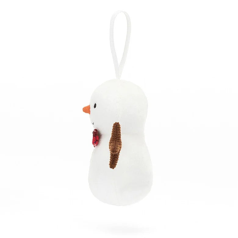 Festive Folly Snowman by Jellycat #FFH6SN