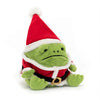 Santa Ricky Rain Frog by Jellycat #RR3FS