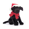 Winter Warmer Pippa Black Labrador by Jellycat #PIP3FBL