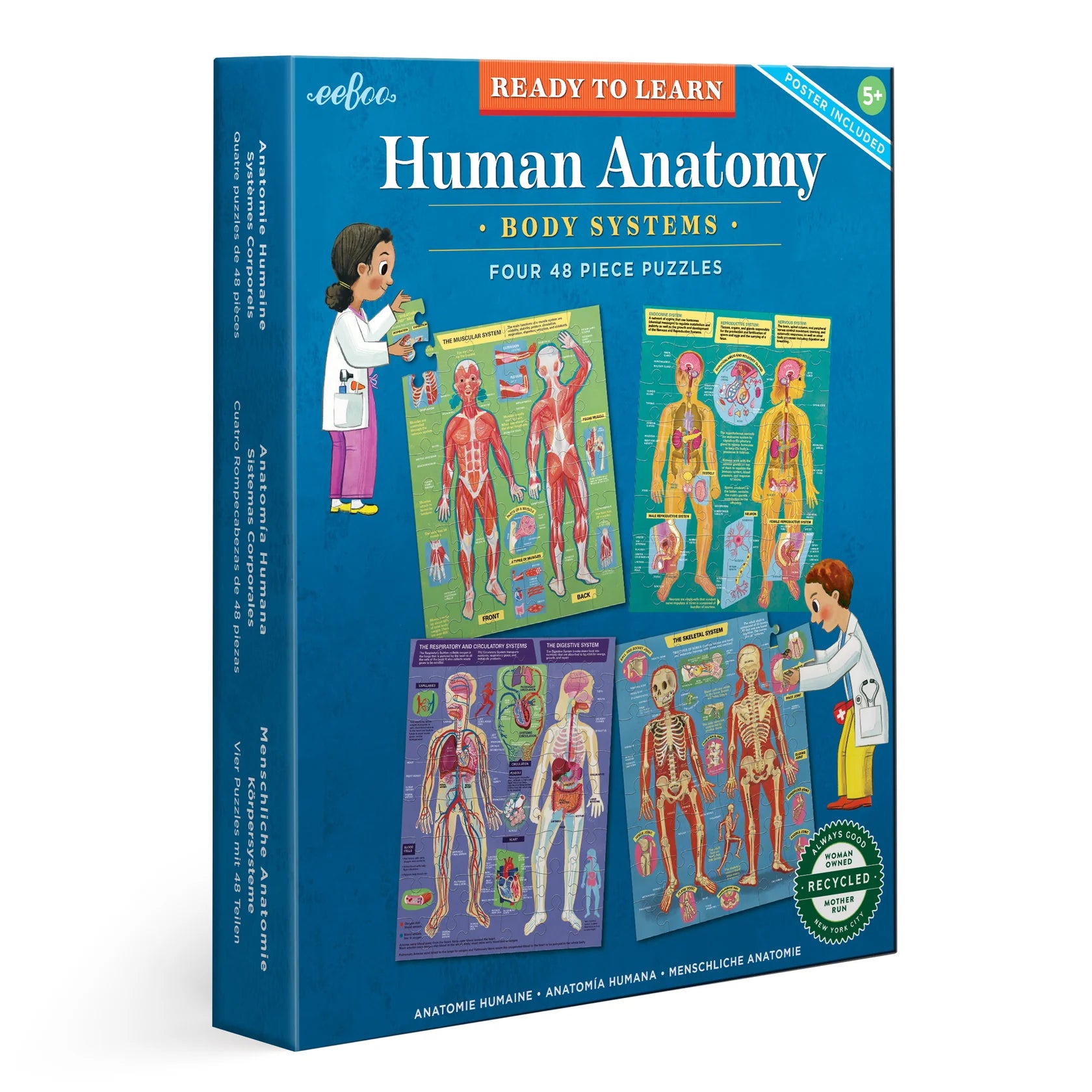 Human Anatomy Puzzle by Eeboo