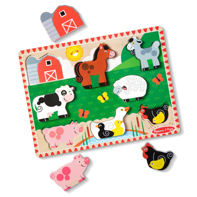 Farm Chunky Puzzle by Melissa & Doug #3723