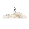 Snow Dragon Bag Charm by Jellycat #SNW4BC