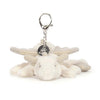 Snow Dragon Bag Charm by Jellycat #SNW4BC