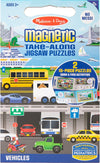 Take Along Magnetic Jigsaw Puzzle- Vehicles by Melissa & Doug #32830