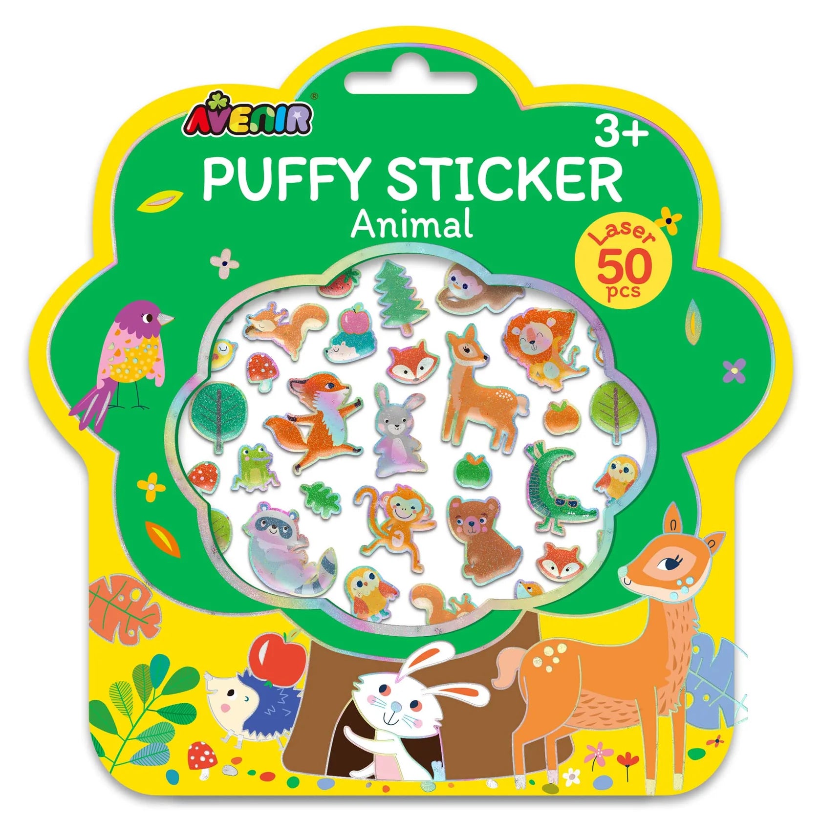 Animal Puffy Stickers by AVENIR #238248