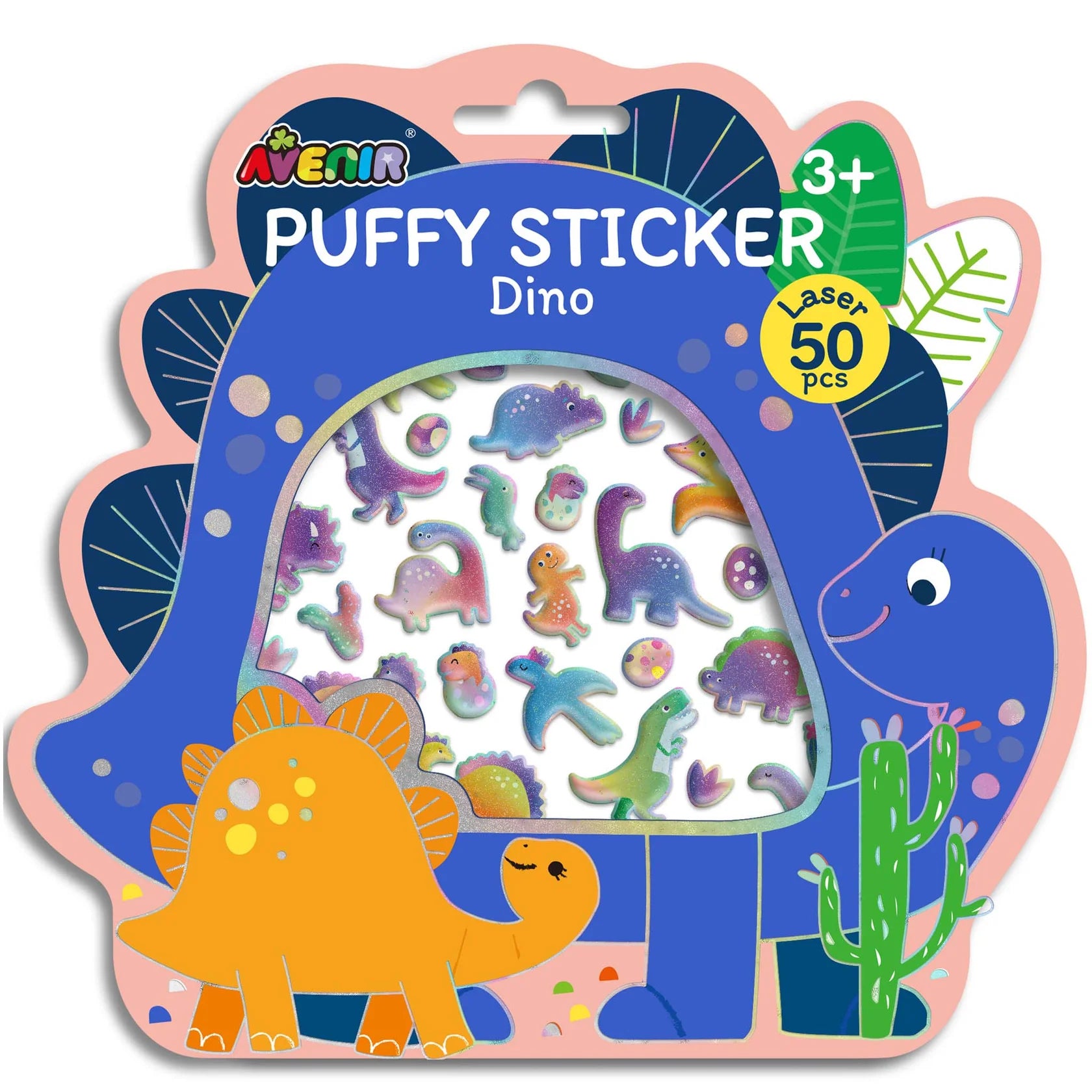 Dino Puffy Stickers by AVENIR #238251