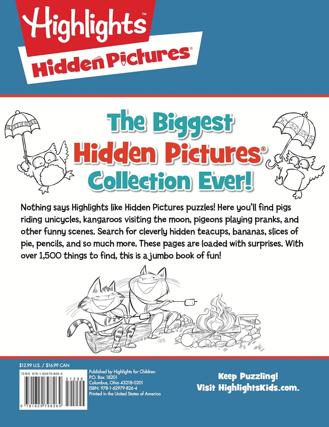 Highlights Jumbo Book of Hidden Pictures Book