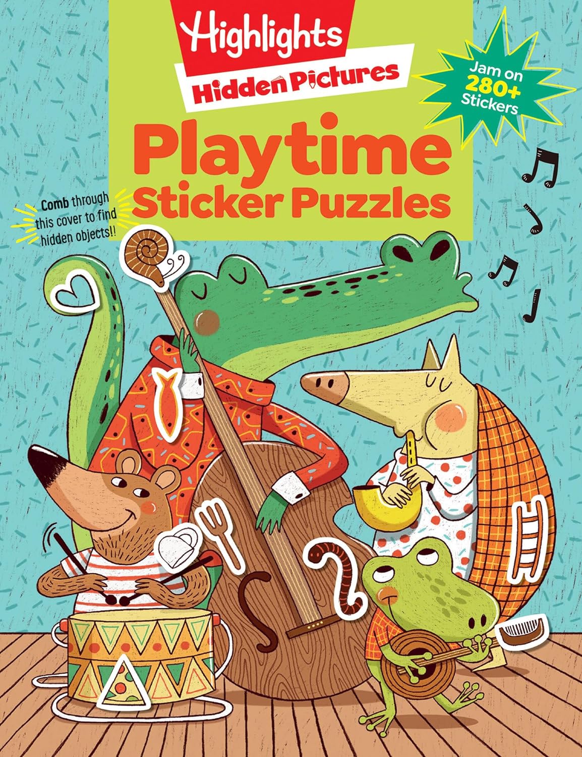 Highlights Playtime Hidden Sticker Pictures Book
