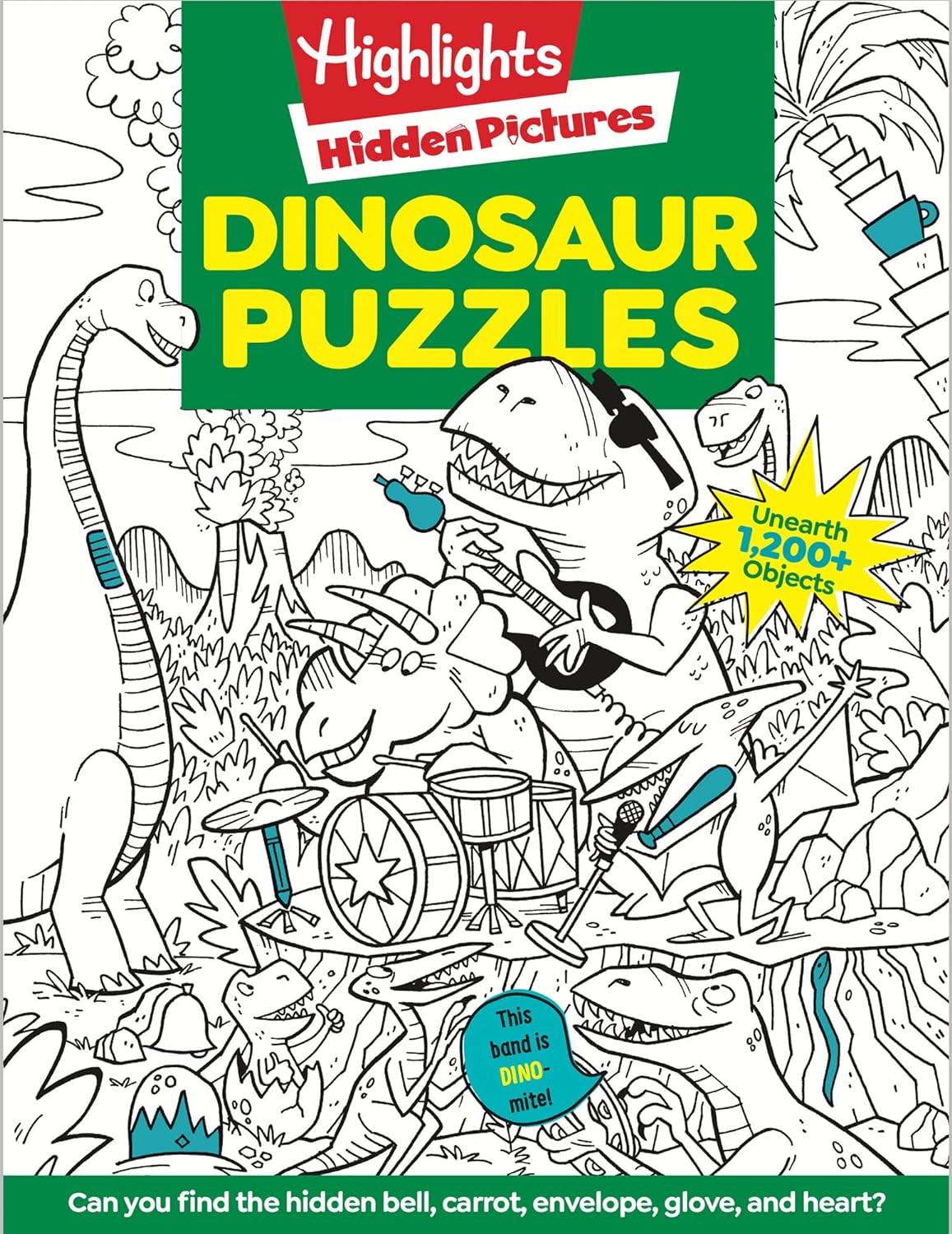 Highlights Dinosaur Hidden Pictures Book