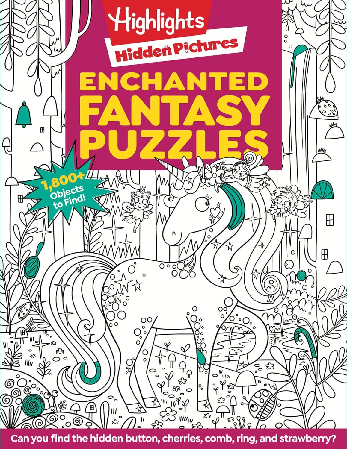 Highlights Enchanted Fantasy Hidden Pictures Book