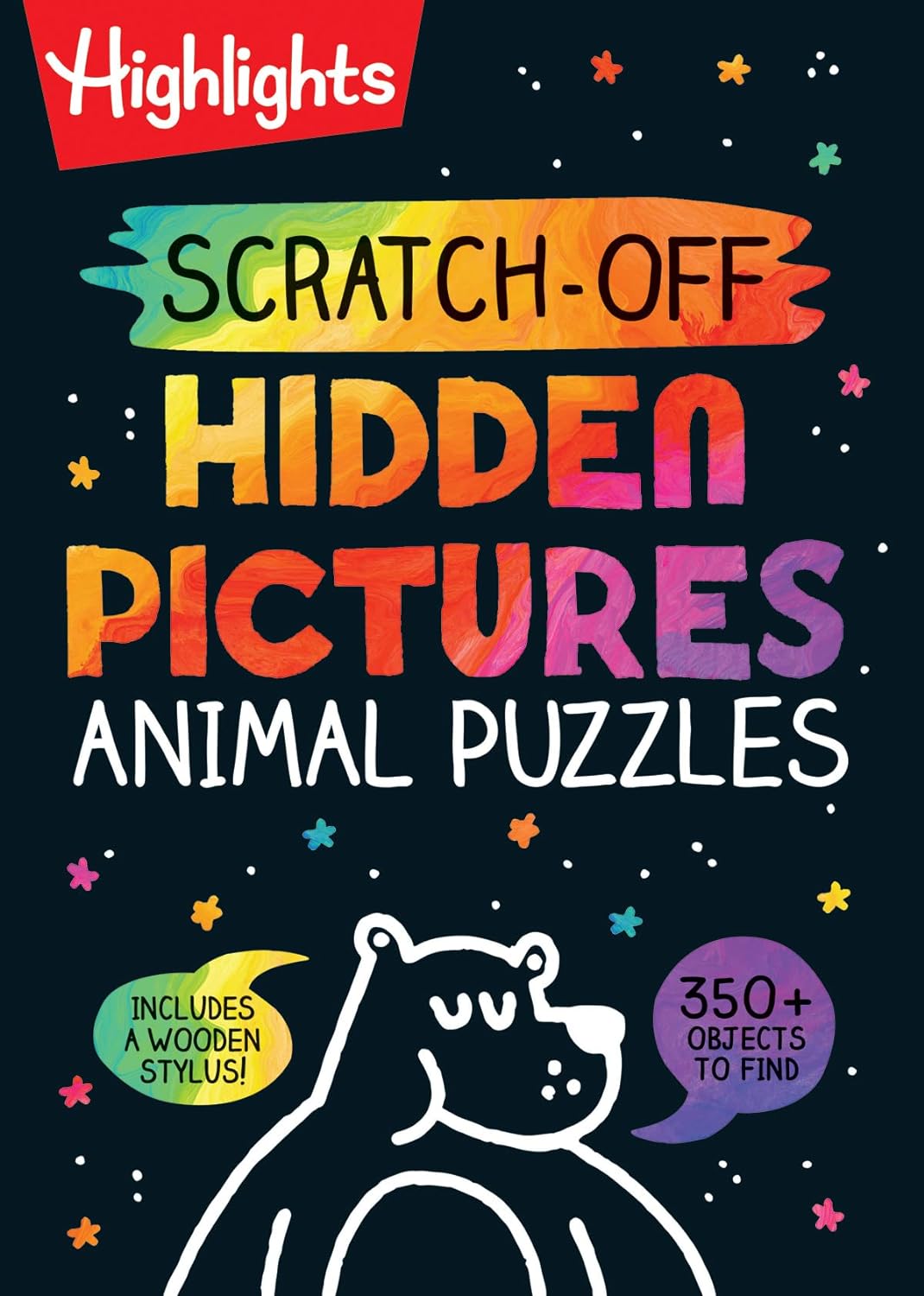 Highlights Scratch-Off Animal Book