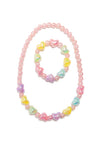 Bauble Bliss Necklace and Bracelet Set by Great Pretenders # 86156